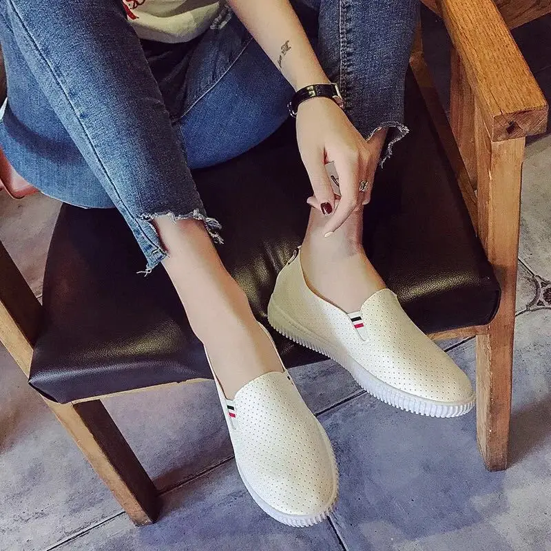 Femmes baskets blanc chaussure - Espadrille Slip On avis et prix