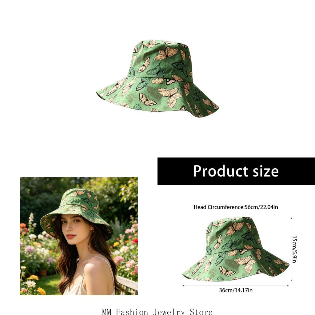 Chapeau seau imprimé vert, cha - Packable Hat Nylon avis et prix