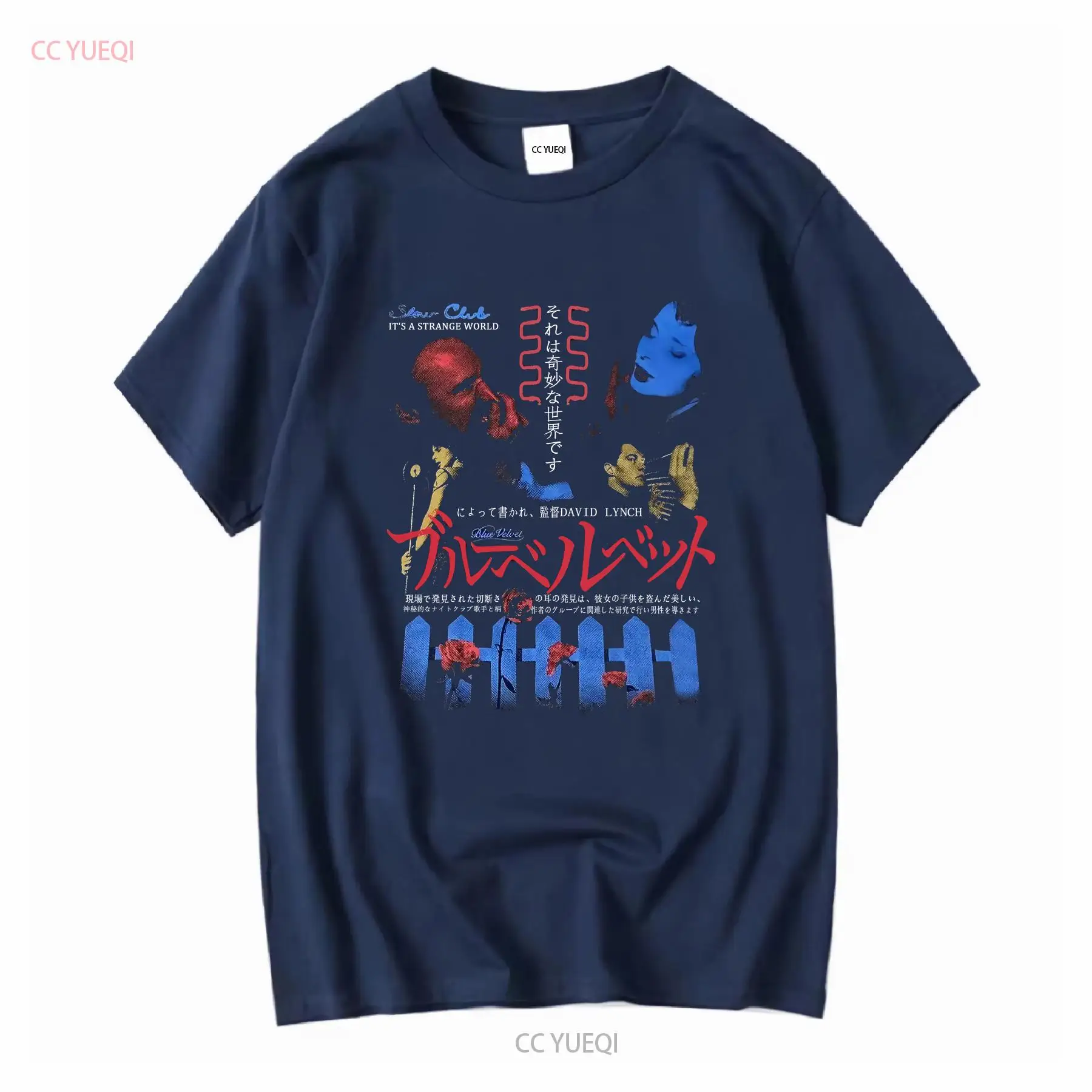 Velours bleu Rucking Fotten Da - Tee Graphic Print avis et prix