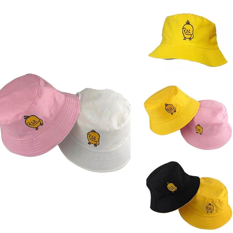 Chapeau seau brodé canard jaun - Packable Hat Nylon avis et prix
